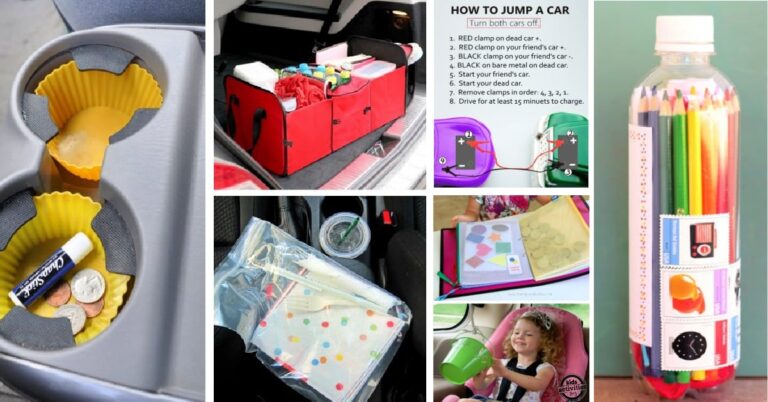 Car hacks tips and tricks from Kids Activities Blog FB