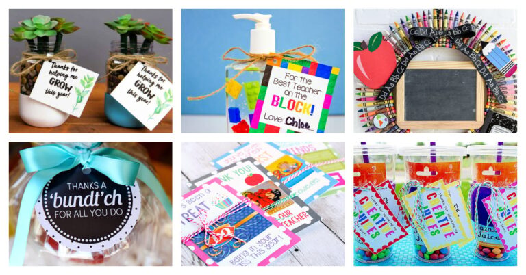 Easy and Fun Teacher Appreciation Gift Ideas Kids Activities Blog FB