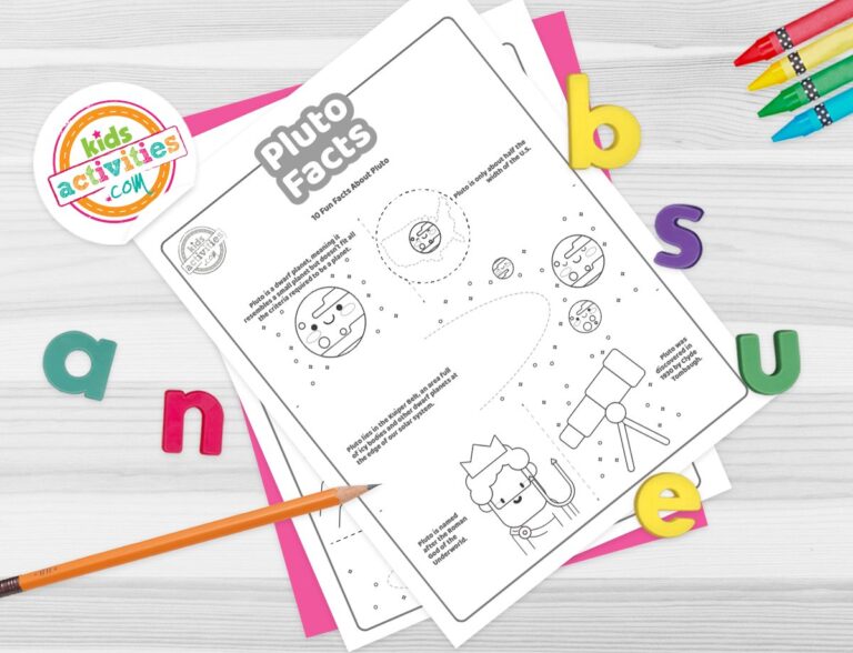 Pluto Facts Coloring Pages Facebook