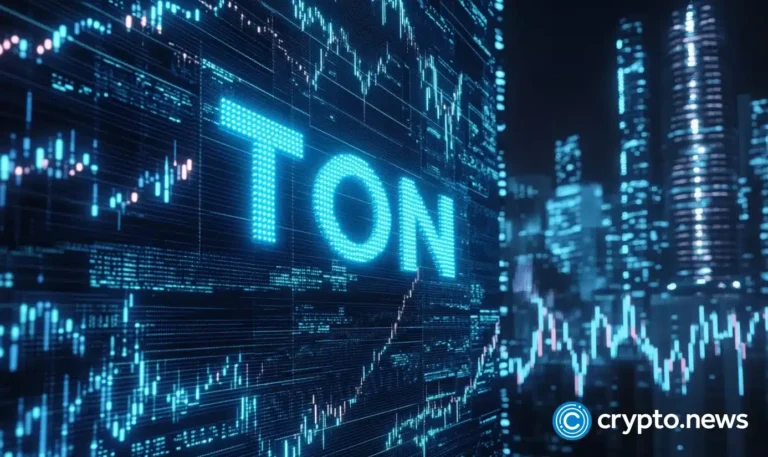 crypto news TON coin trading chart option09