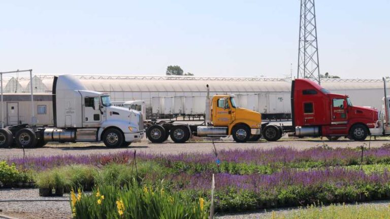 Trucking Stock Image