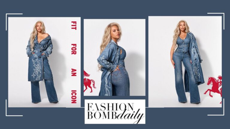 Beyonce Posed in a Blue Denim on Denim Look for Levis Latest Campaign feat image