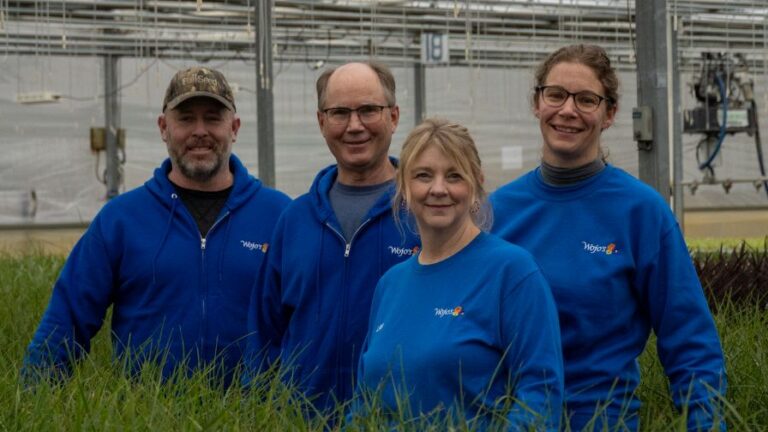 The management team at Wojos Greenhouses