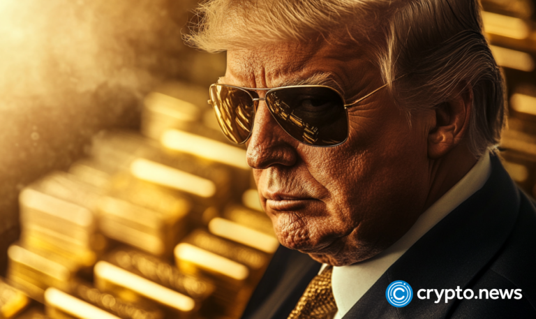 crypto news Donald Trump golden bars option02